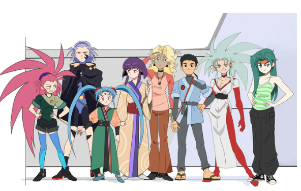 Tenchi Galaxy - The Entire Cast At Last!