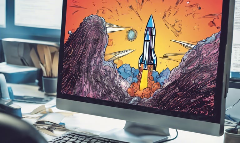 person using MacBook Pro