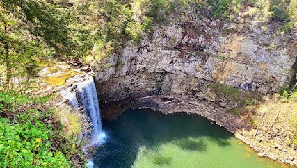 Fall Creek Falls, Pikeville - View from above Cane Creek Falls & circular rock cliffs