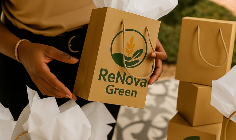 Kreislaufwirtschaft mit ökologischem Papier von ReNova Green 