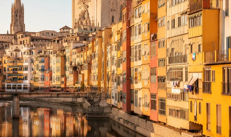 Filipino driver in Barcelona for private day trips to Girona old town