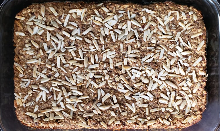 Raisin Peanut Butter Bake