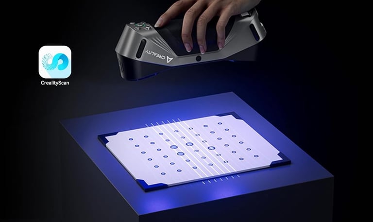 scanner 3d, creality raptor