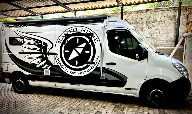 Um motorhome para alugar e se divertir, sem destino certo.