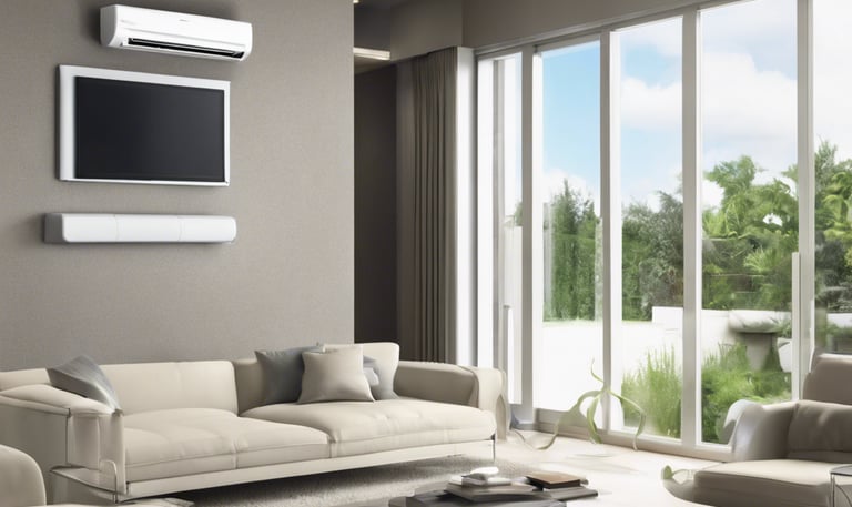 green and white building near road during night time