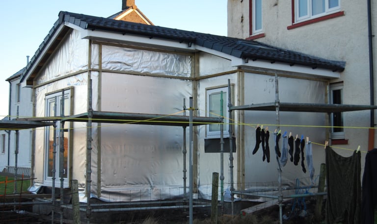 Side and back Extensions - Isle of Islay