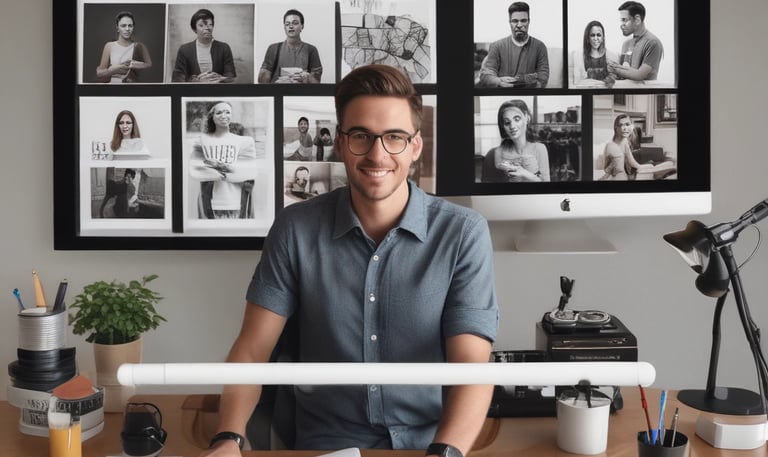 Emprendedores, pymes y profesionales que quieren mejorar su imagen sin pagar precios de agencia