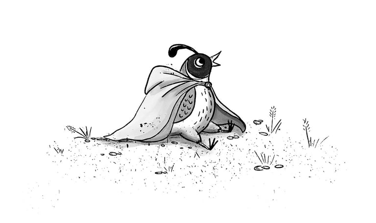 Little Brown Quail character
