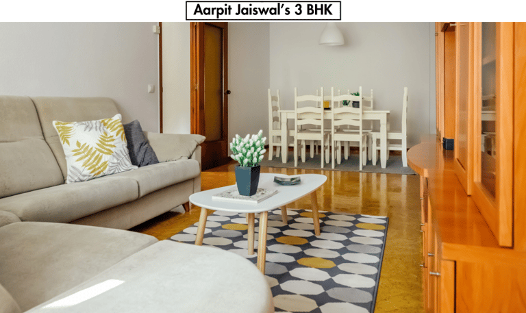 Aarpit Jaiswal's 3BHK
