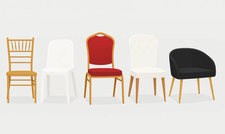 chiavari chair rental abu dhabi, chair for rent near me , party chair rentals