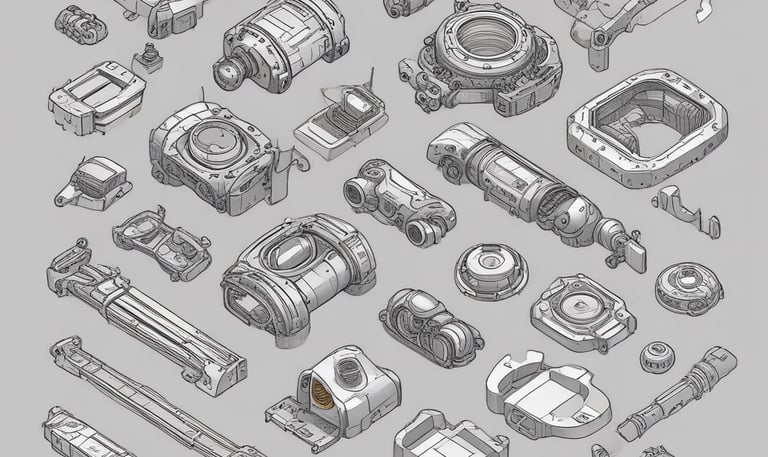 A close-up of a mechanic diagnosing a car's electronic system.