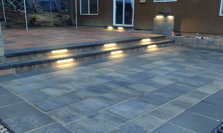 Paver Slab Multi Level Patio Installation Near Me West Linn Lake Oswego Tigard Tualatin, Sherwood OR
