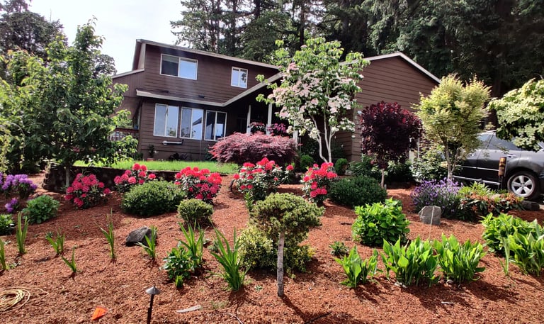Mulch Bark Compost Installation West Linn