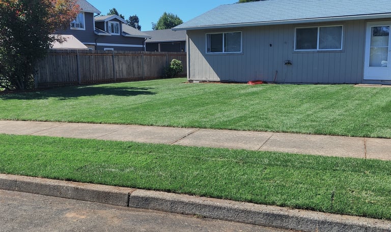 New Lawn Installation near me Lake Oswego West Linn, Cedar Mill Portland Tigard Beaverton Hillsboro