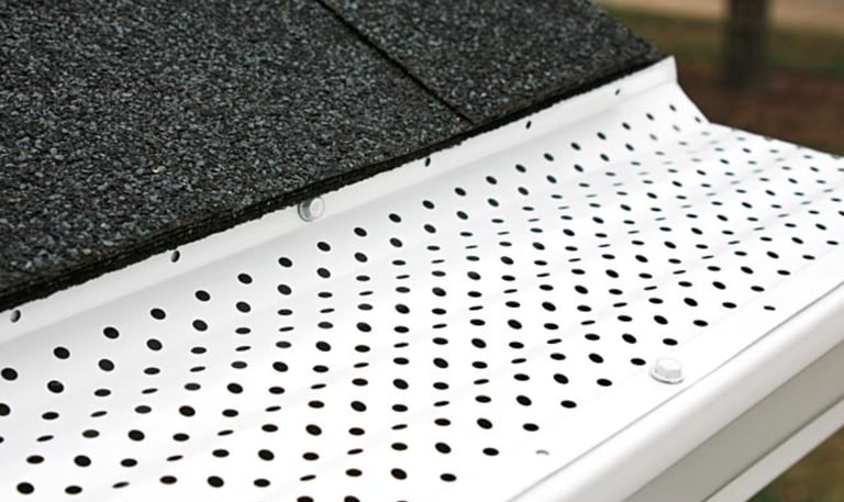 installing bulldog gutter guards