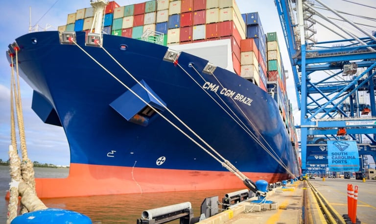 ship cleaning with a drone