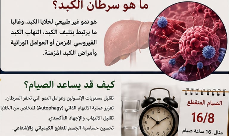 🧬🩸 الأمل الوحيد : مرضى الكبد الدهني والتشمع 🌿✨