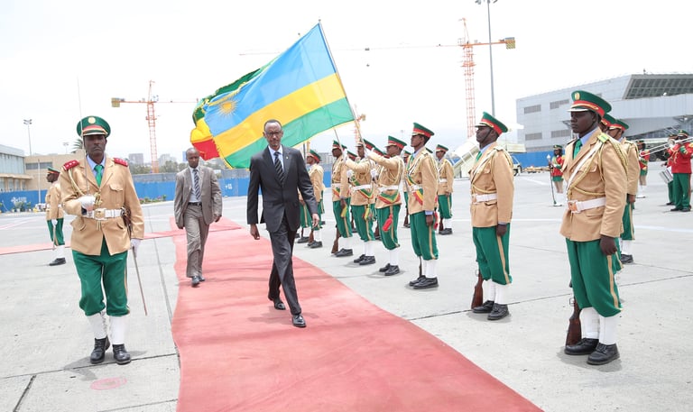 H.S. President Kagame, Addis Ababa, Ethiopia