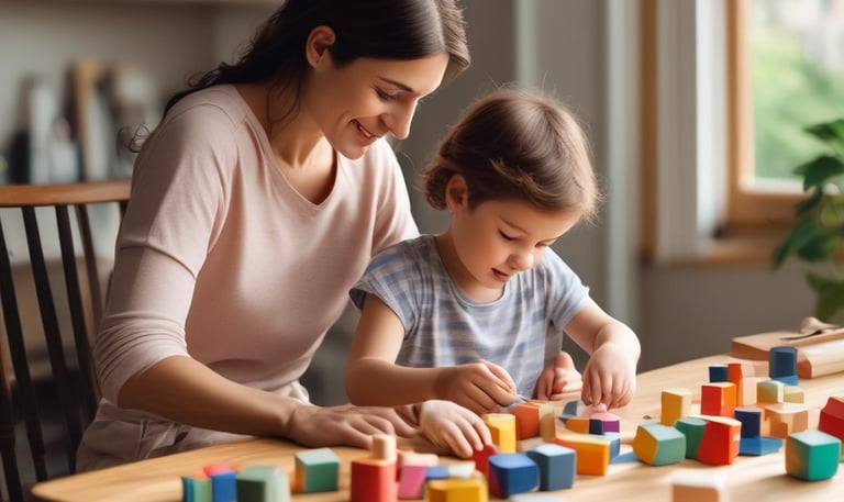 A caregiver wearing surgical attire reads 'The Cat in the Hat' to a child in a protective environment. The child, also wearing protective clothing, smiles while clutching a doll. The setting appears to be a medical isolation room, indicated by the plastic curtains and sterile equipment.