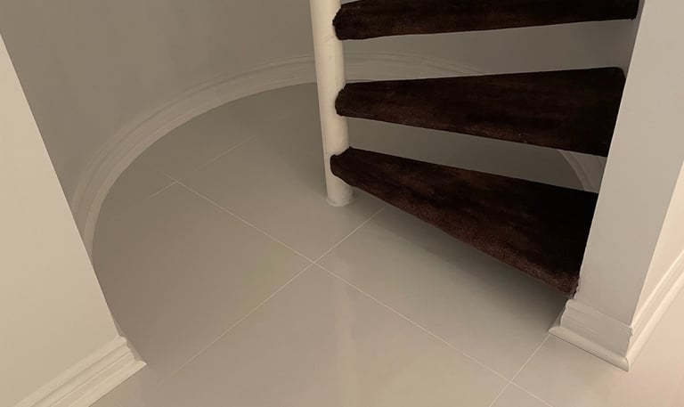 installation de céramique et finition