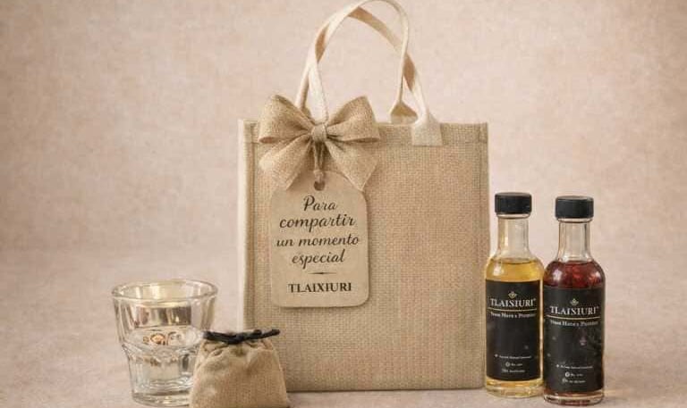 bolsita de regalo mezcal artesanal poblano