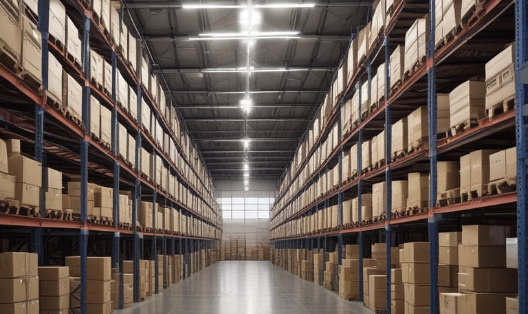 A large cargo truck loaded with containers ready for transport.