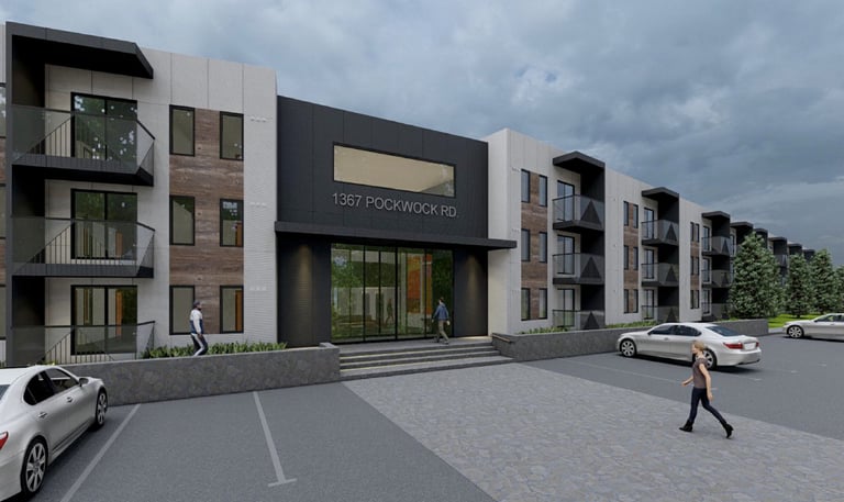 Font View of Lifestyle Enclave which is a residential building under Plexus Development Group