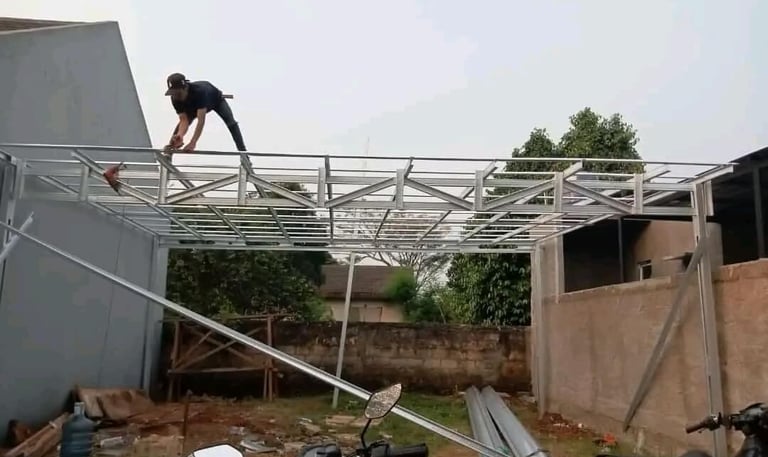 pasang baja ringan