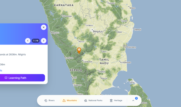 Mountains Ranges For UPSC