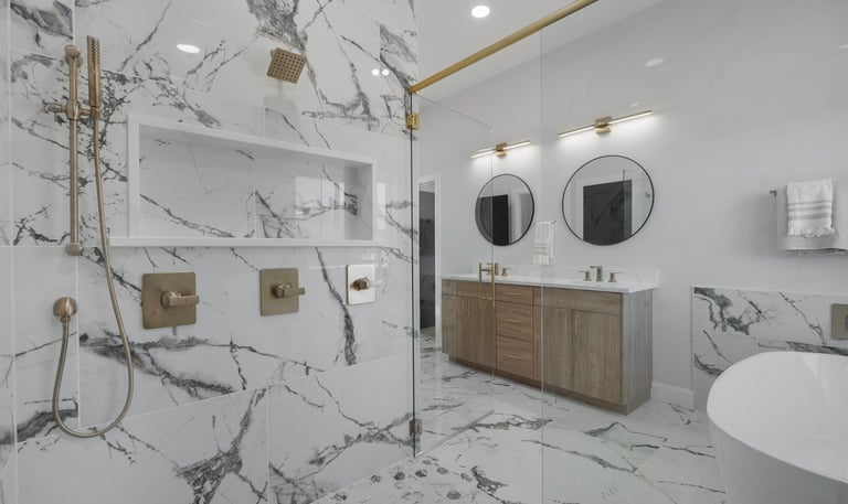 beautiful custom home construction