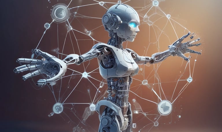 Close-up of hands pointing at charts and graphs on a laptop screen during a business meeting.