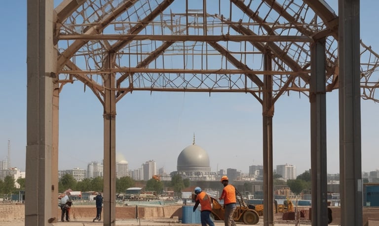Smooth asphalt road being paved with heavy machinery surrounded by green landscape.