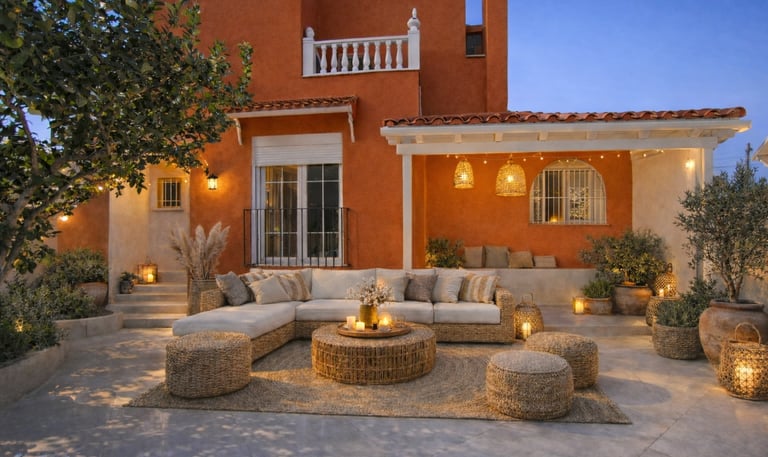 Estancia de estilo mediterráneo reformada por Grupo Chelonia en Orihuela Costa