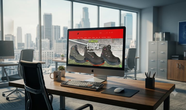 Diseño web de e-commerce para Calzado Toro Negro