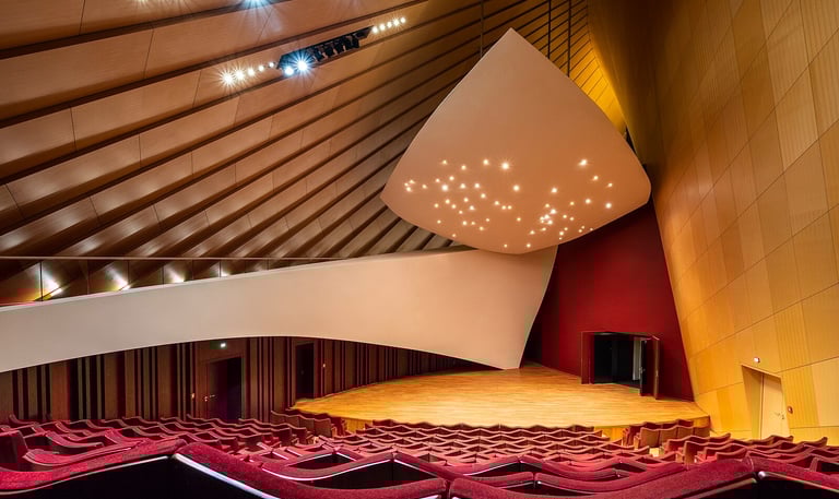 Philharmonie Luxembourg, Salle Musique de Chambre © Clewe2807 CC BY-SA 4.0