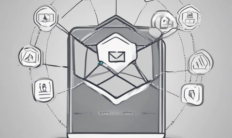 Screenshot of an email technical audit report highlighting SPF and DKIM results.