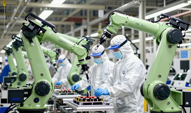 A sleek digital dashboard showing interconnected cloud services in vibrant colors.