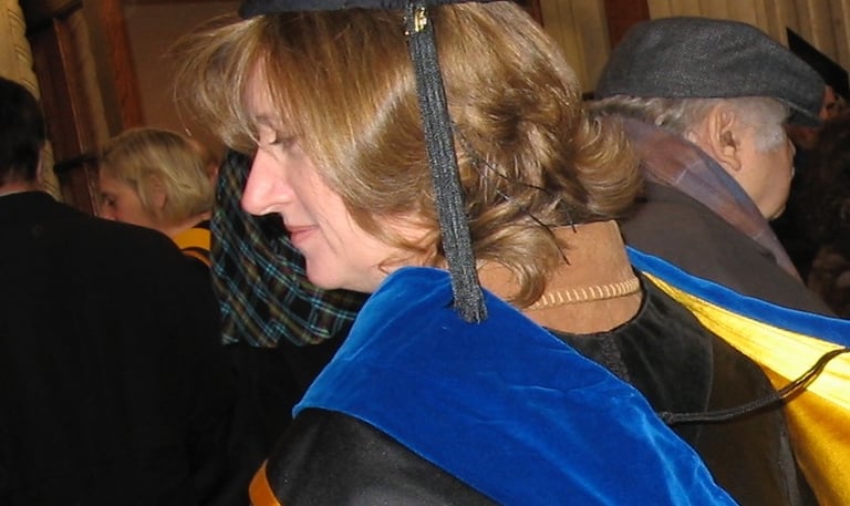 Susan Hickman's graduation from Univ. of MN with PhD