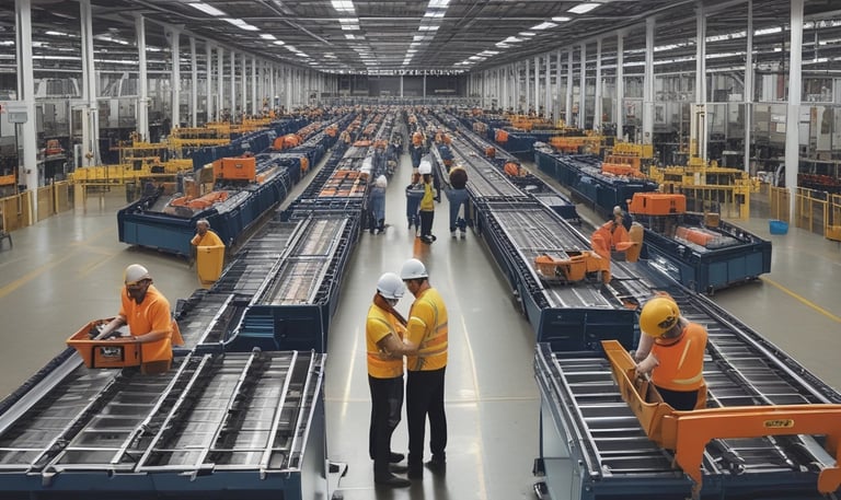 Image showing technicians from Covenant Corp carefully installing machinery in a retail environment.