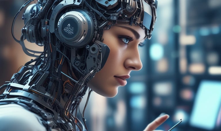 A sleek modern website displayed on a laptop screen.