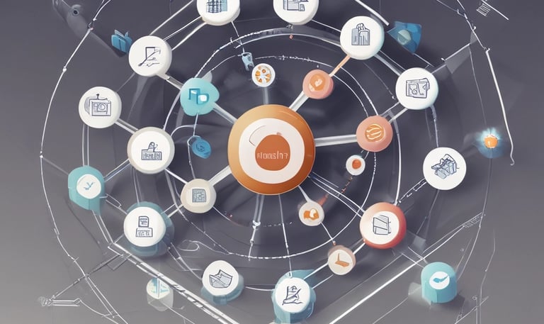 A focused professional presenting a training session to engaged colleagues.