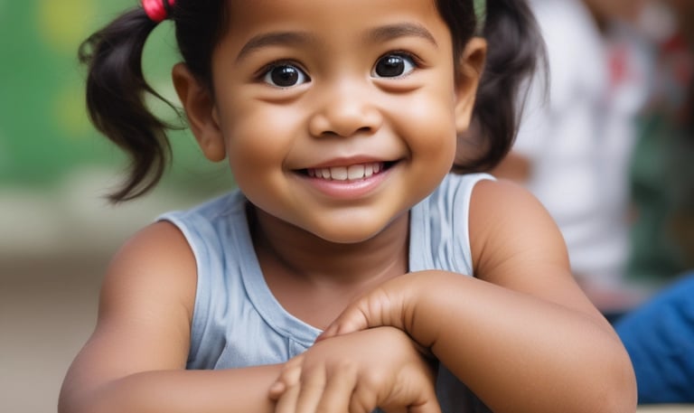 A close-up of hands gently holding a small plant sprouting from soil, symbolizing growth and care.