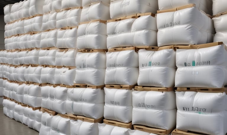 An image depicting chemical solutions and petroleum derivatives.