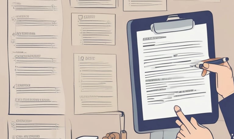 A focused team reviewing data protection policies in a modern office.