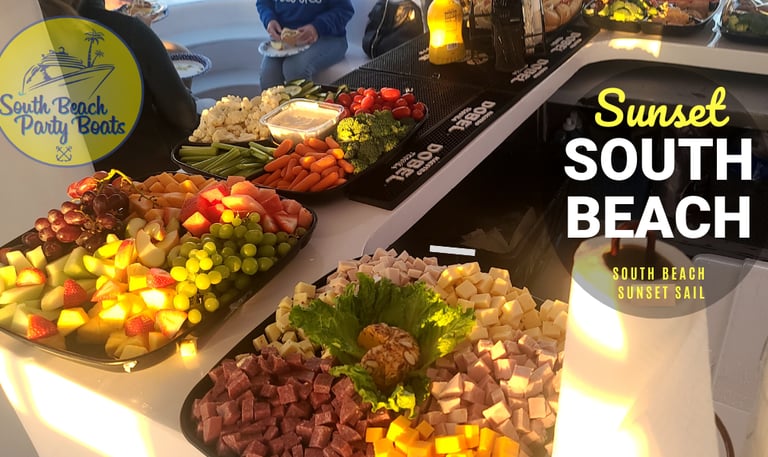 South Beach Sunset Sail Catering
