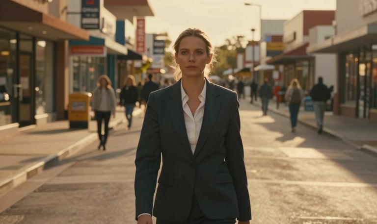 A confident business leader speaking passionately to a small group in a bright, modern office.