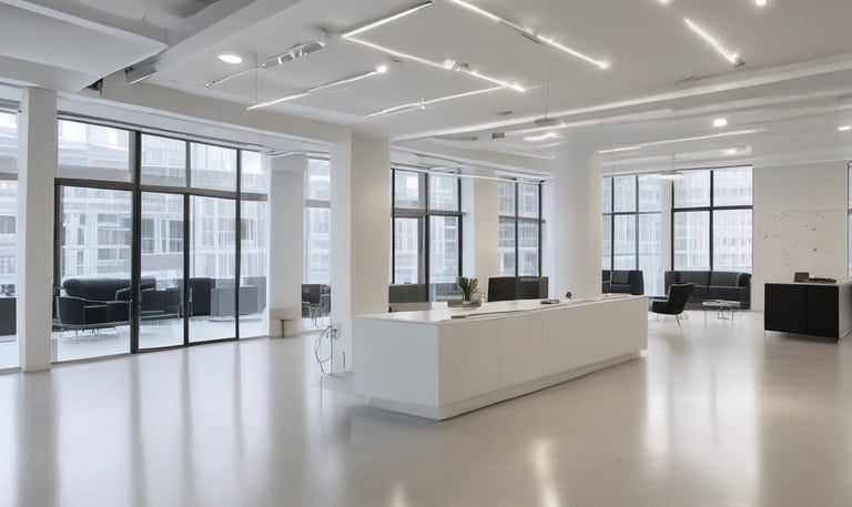 Stylish kitchen and bathroom renovation showcasing clean lines and premium finishes.