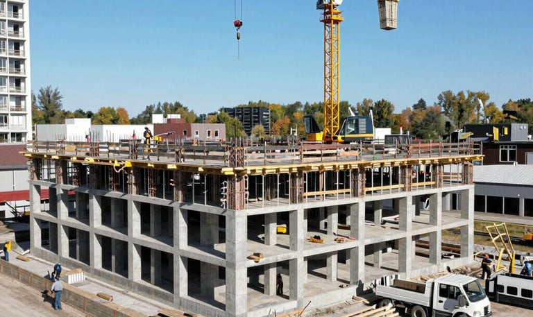 A modern beachfront resort in the Canary Islands bathed in warm sunset light.