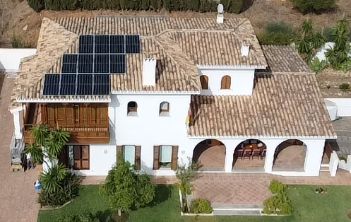 integración arquitectónica solar vivienda histórica