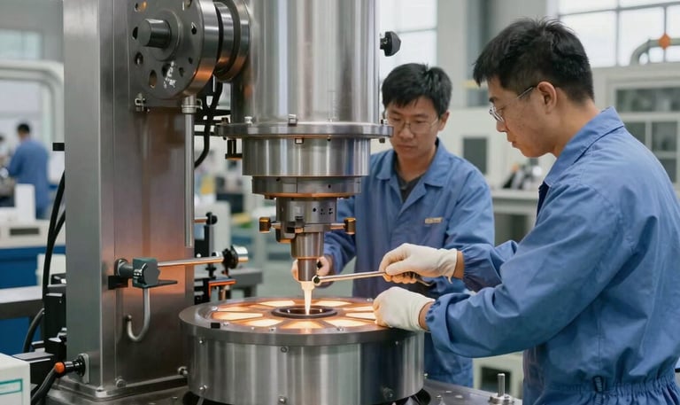 A vibrant farm field with fresh crops ready for international shipment under a clear blue sky.